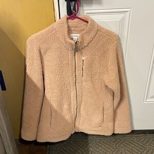 Calvin Klein Peach Fleece Jacket